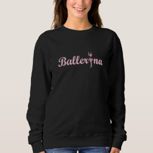 Sudadera Ballet Ballerina Bailarina Ballet Zapatos de encaj