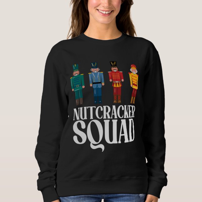 Sudadera Ballet Dance Matching Family Christmas Nutcracker  (Anverso)