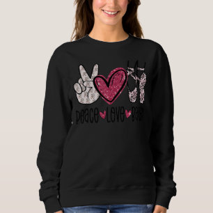 Sudadera Ballet de amor por la paz bailando zapatos bailari