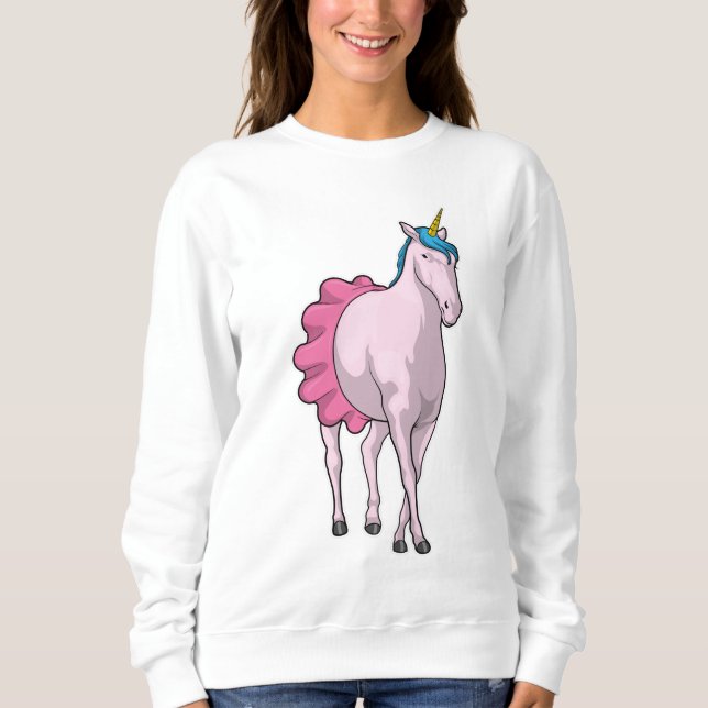 Sudadera Ballet de Unicorn Ballerina (Anverso)