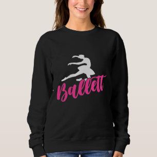 Sudadera Ballet Empresa De Baile Bailando Ballerina Shoes E