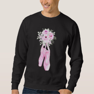 Sudadera Ballet floral Bailarina Zapatos