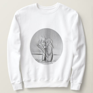 Sudadera Ballet gris zapato simple Ballerina