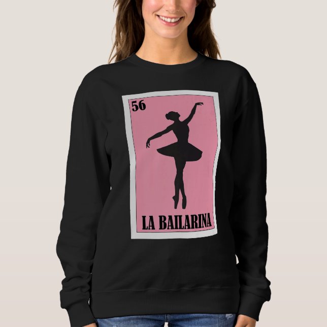 Sudadera Ballet mexicano La Bailarina 12 (Anverso)