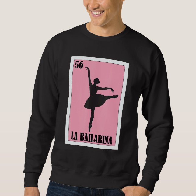 Sudadera Ballet Mexicano  La Bailarina 9 (Anverso)