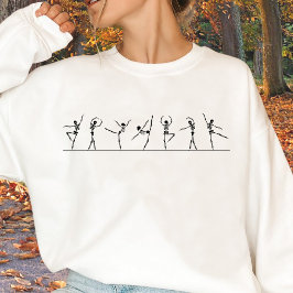 Sudadera Ballet Skeleton Ballerinas