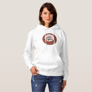 Sudadera Balón de Baloncesto Cumpleaños Grande Grunge con N