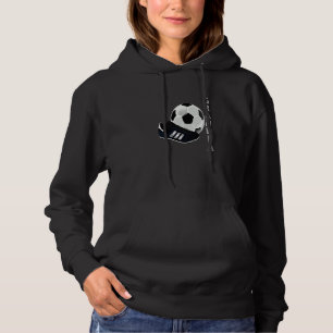 Sudadera Balón De Fútbol Abuelo De Fútbol Y Gráficos Limpio