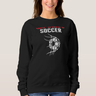 Sudadera Balón de fútbol de España en la red objetivo Fútb