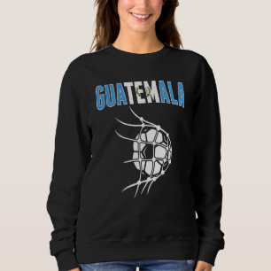 Sudadera Balón de fútbol de Guatemala en la red Apoya al fú