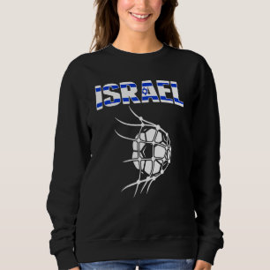 Sudadera Balón de fútbol de Israel en la red Meta Apoyo al