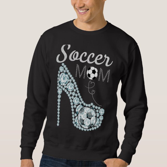Sudadera Balón de fútbol de mamá (Anverso)