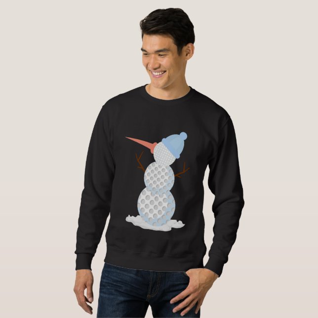 Sudadera Balón de golf Snowman (Anverso completo)