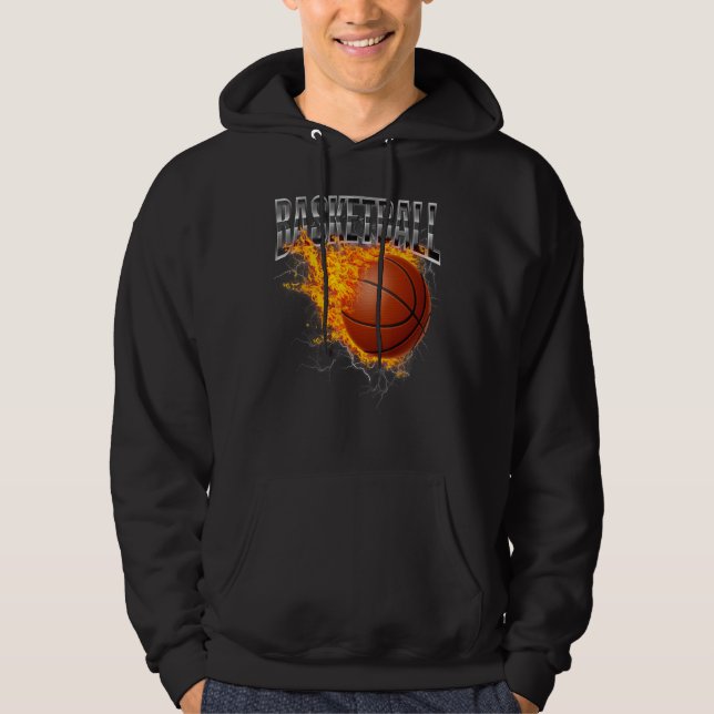 Sudadera Baloncestista Aro de Baloncesto Dunking Aro de Bal (Anverso)