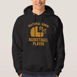 Sudadera Baloncestista Nacido en Naturaleza Natural