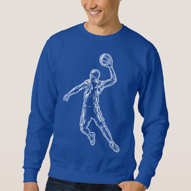 Sudadera Baloncestista Slam Dunk Light Design (Anverso)