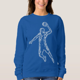 Sudadera Baloncestista Slam Dunk Light Design