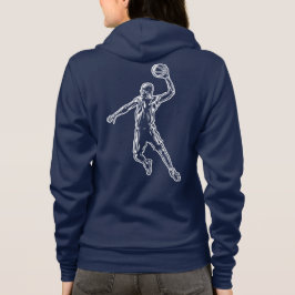Sudadera Baloncestista Slam Dunk Light Design