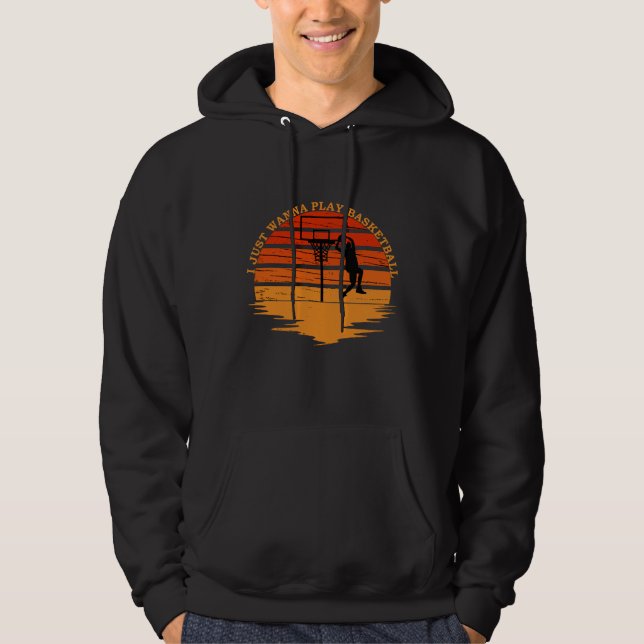 Sudadera Baloncestistas estilo vintage retro sunset (Anverso)