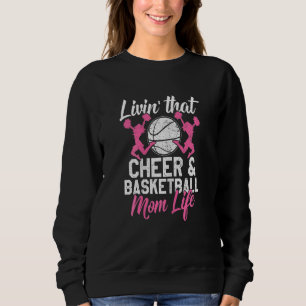 Sudadera Baloncesto anima a las mujeres grafias animadoras 