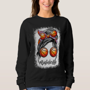 Sudadera Baloncesto Bleached Basketball Big Sister Life Mes
