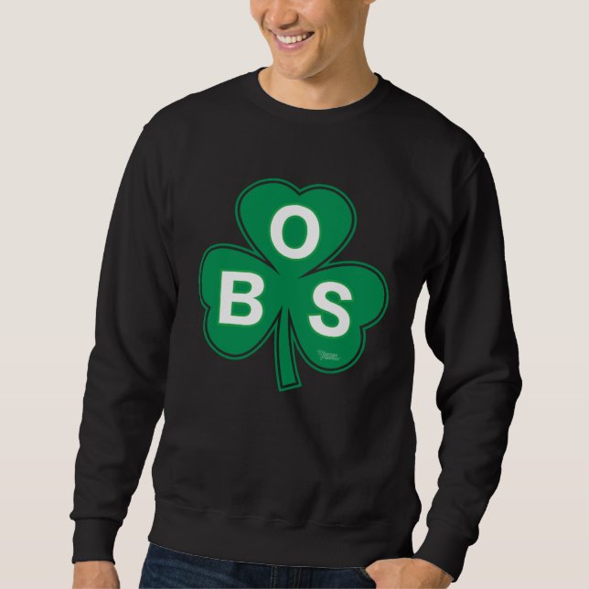 Sudadera Baloncesto Boston Shamrock B O S (Anverso)