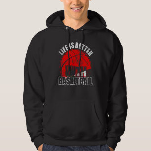 Sudadera Baloncesto con diseño exterior de baloncesto