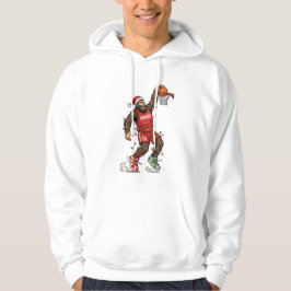 Sudadera Baloncesto de Bigfoot Sasquatch Navidad 2026 Holid