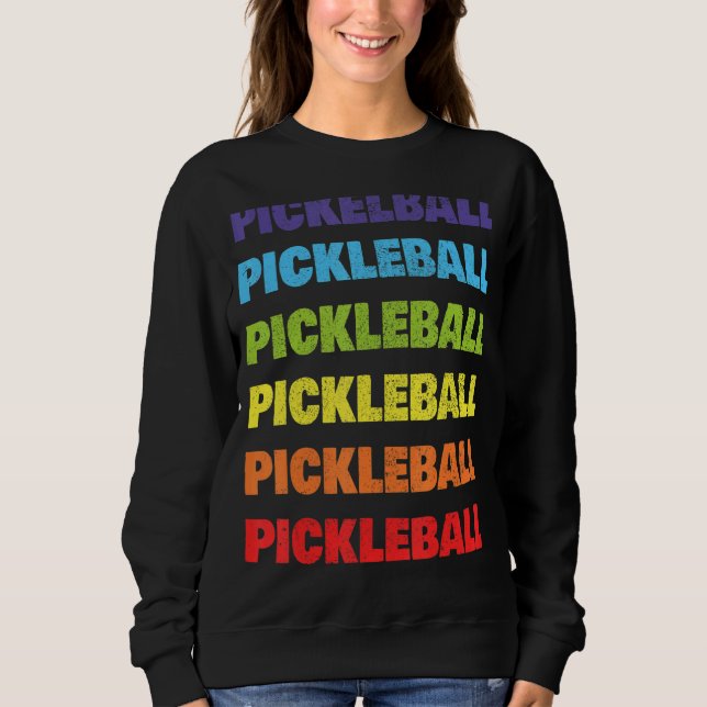 Sudadera Baloncesto de corazón de I Heart Pickleball (Anverso)