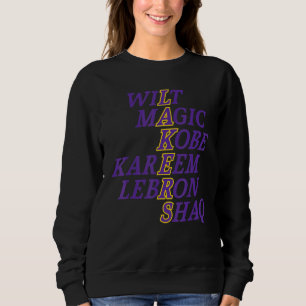 Sudadera Baloncesto de Los Ángeles La Baloncesto
