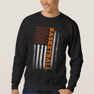 Sudadera Baloncesto EE. UU. Bandera de EE. UU. Baloncesto H