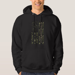 Sudadera Baloncesto en Estados Unidos Camo con Bandera de E