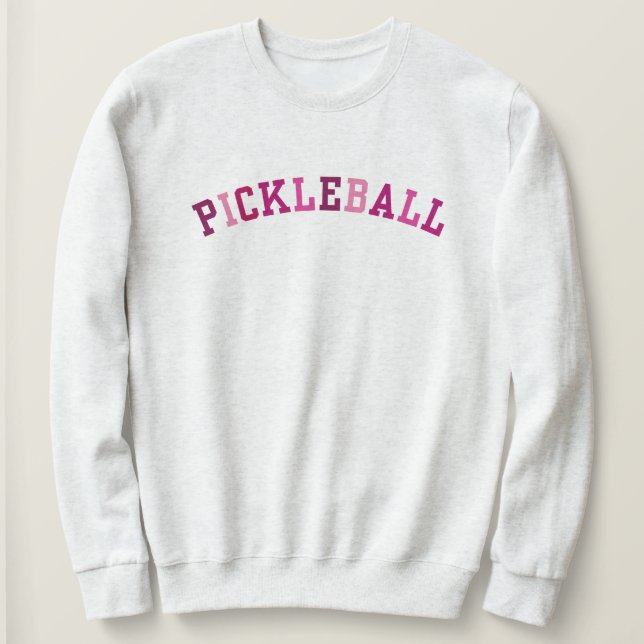 Sudadera Baloncesto en rosa (Anverso del diseño)