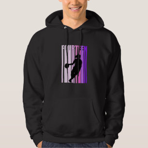 Sudadera Baloncesto femenino 14th Birthday Women Retro 14 F