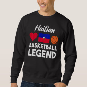Sudadera Baloncesto haitiano Bandera haitiana Fútbol Club