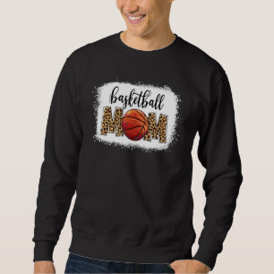 Sudadera Baloncesto Mamá Leopard Game Day Vibes Basketball 
