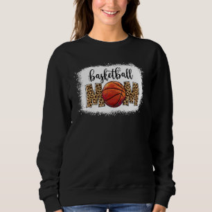 Sudadera Baloncesto Mamá Leopard Game Day Vibes Basketball