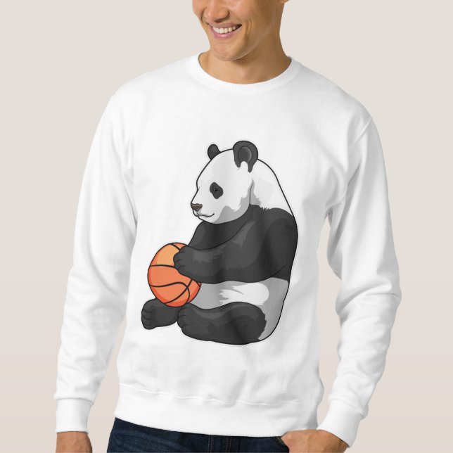 Sudadera Baloncesto Panda (Anverso)