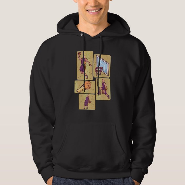 Sudadera Baloncesto Para Niñas Entrenadora Jugadora de Balo (Anverso)