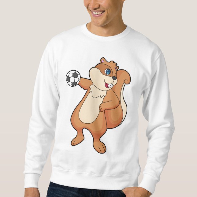 Sudadera Balonmano de maniquí de ardilla (Anverso)