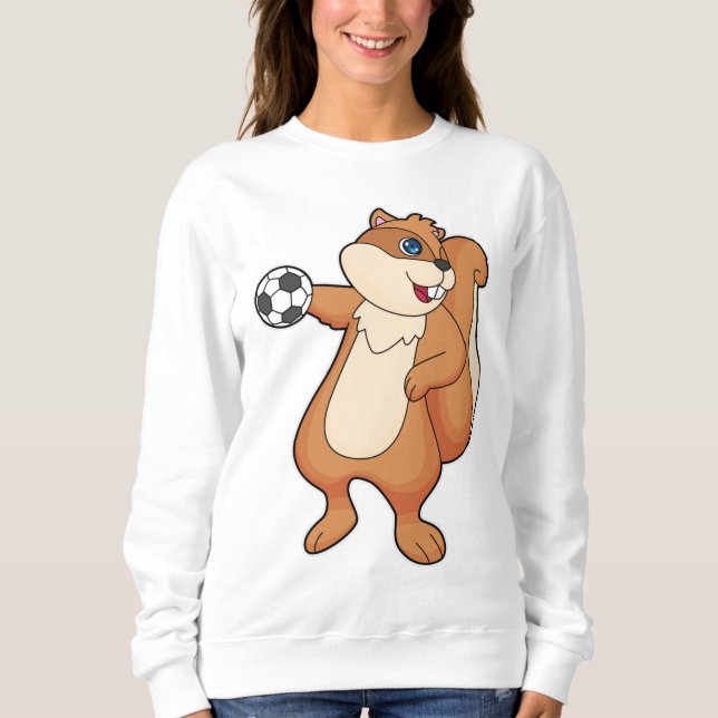 Sudadera Balonmano de maniquí de ardilla (Anverso)
