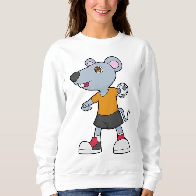 Sudadera Balonmano de ratón (Anverso)