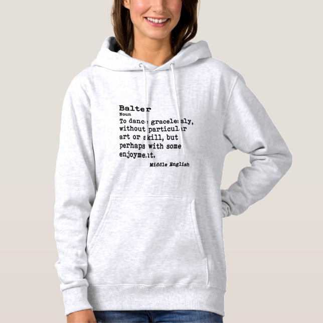 Sudadera Balter: Hoodie de color claro (Anverso)