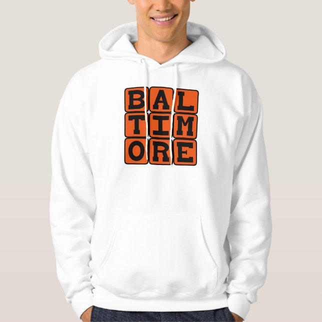 Sudadera Baltimore, Maryland Estados Unidos (Anverso)