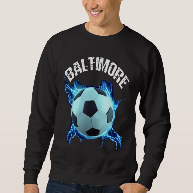 Sudadera Baltimore Soccer Retro (Anverso)
