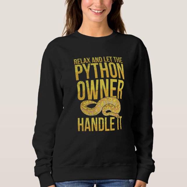 Sudadera Banana Ball Python for a Banana ball python breede (Anverso)
