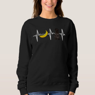 Sudadera Banana Bouvier Des Flandres Heartbeat Dog