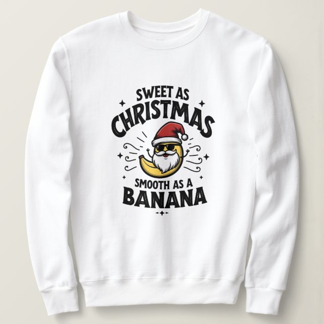 Sudadera Banana Claus (Anverso del diseño)