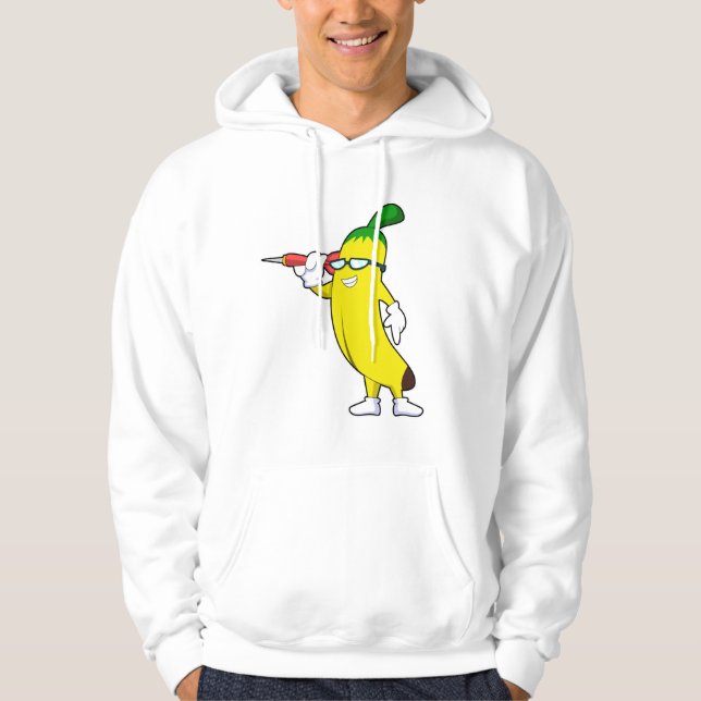 Sudadera Banana en Darts con Dart (Anverso)
