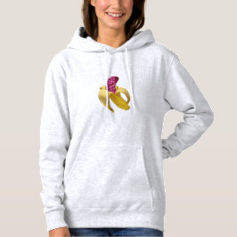 Sudadera Banana en falso Purpurina rosado se ve delicioso